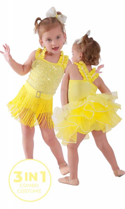 GUMDROPS - 3 in 1 Combo + Hair Accessory Dance Costume