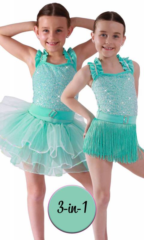 GUMDROPS - 3 in one with hair accessory Dance Costume