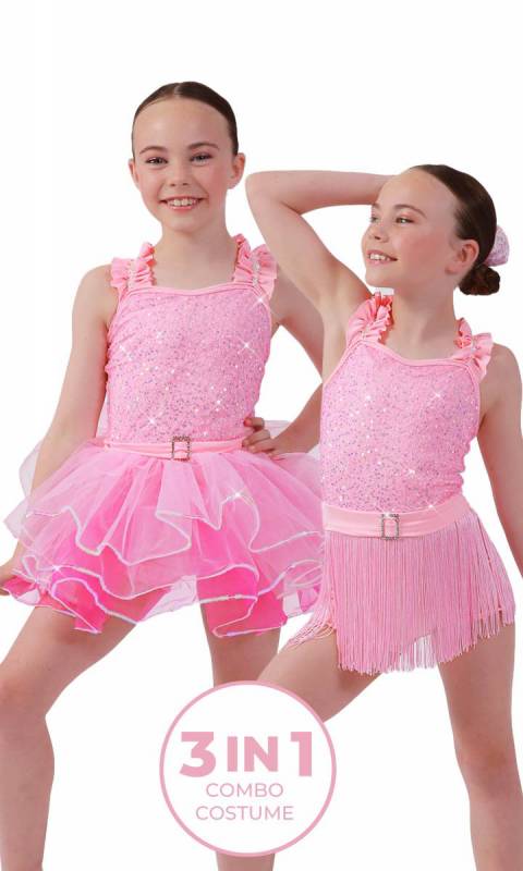 GUMDROPS - 3 in 1 Combo + Hair Accessory Dance Costume
