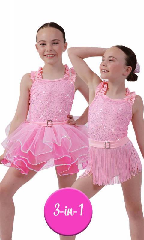 GUMDROPS - 3 in 1 Combo + Hair Accessory Dance Costume