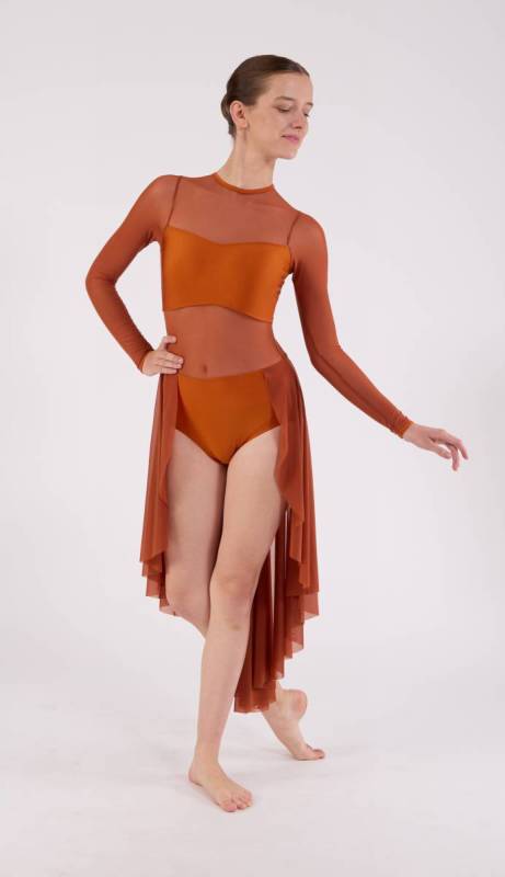 LEILA Undecorated  Dance Costume