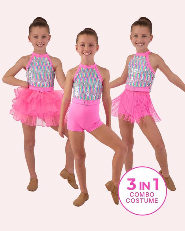 MALIBU BARBIE - 3 in 1 Combo Dance Costume