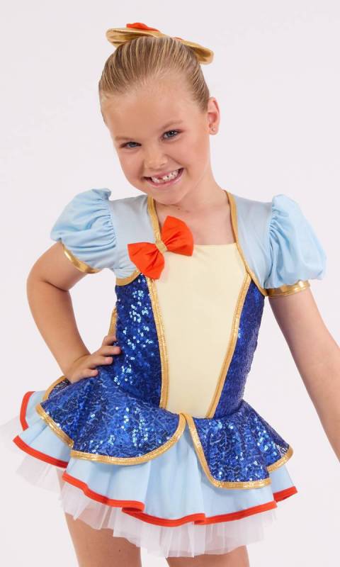 BLUE HEELER + Hair Bow Dance Costume