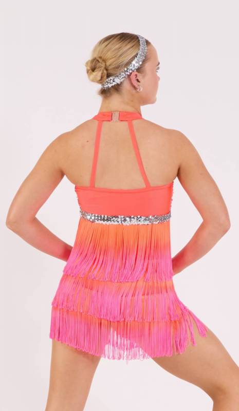 Orange, Pink + Silver 