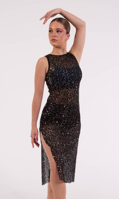 NIGHTFALL MIDI DRESS Dance Costume