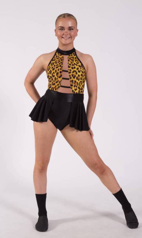 Leopard and Black 